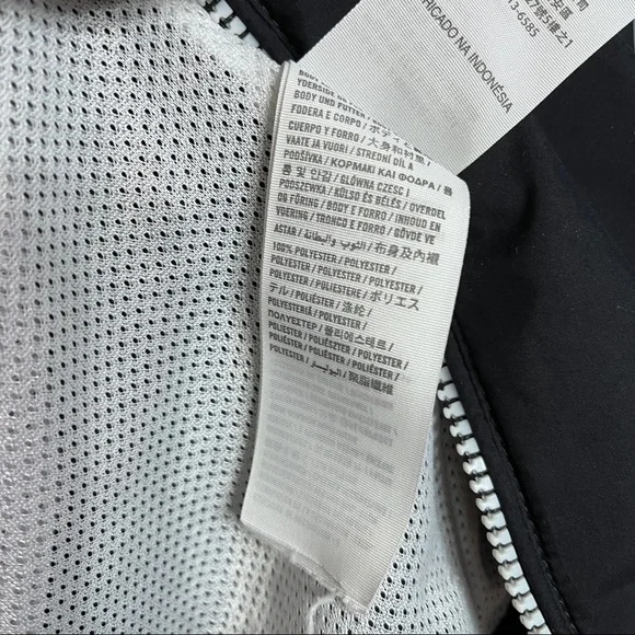 Abercrombie & Fitch Black Lightweight Hooded Windbreaker Jacket - Picture 4 of 7